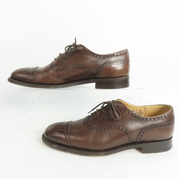 実際に弊社で買取させて頂いたChurch's/チャーチ DIPLOMAT 173 ビジネスシューズ/ドレスシューズ 7814/05 /80の画像 3枚目