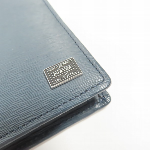 実際に弊社で買取させて頂いたPORTER/ポーター カレント 2つ折りウォレット 052-02204の画像 6枚目