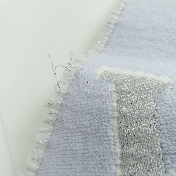 実際に弊社で買取させて頂いたLouis Vuitton/ルイヴィトン  LV エセンシャル シャイン フリンジ マフラー M78895の画像 6枚目