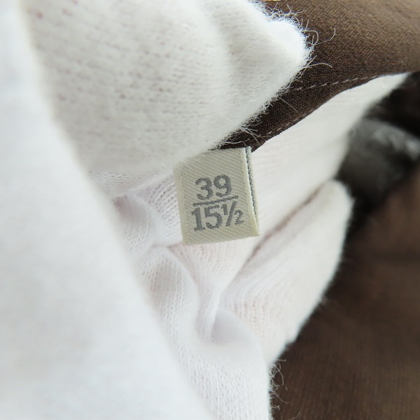 実際に弊社で買取させて頂いた【JPタグ】GUCCI/グッチ シルク グラデーション 長袖 ボタンシャツ/39の画像 3枚目