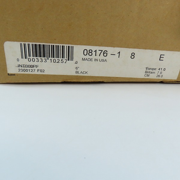 実際に弊社で買取させて頂いたRED WING/レッドウィング クラシックワーク モックトゥ ブーツ 8176/8Eの画像 8枚目