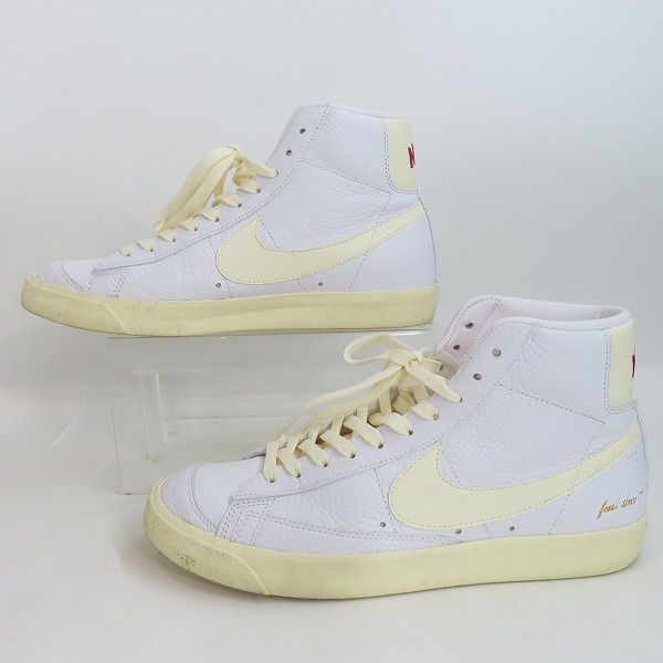 実際に弊社で買取させて頂いたNIKE/ナイキ BLAZER MID 77 Popcorn VNTG EMB ブレーザー ポップコーン ヴィンテージ CW6421-100/28の画像 3枚目