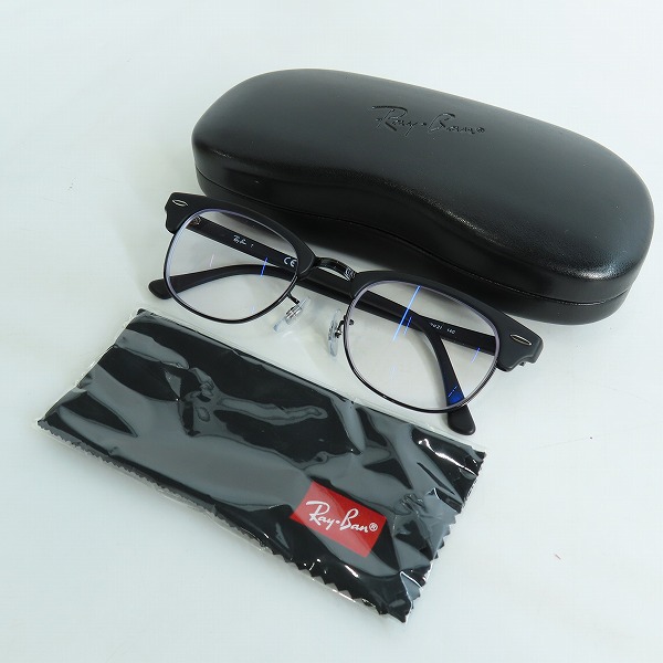 実際に弊社で買取させて頂いたRay-Ban/レイバン CLUBMASTER/クラブマスター メガネフレーム/アイウェア RB5154 2077の画像 7枚目