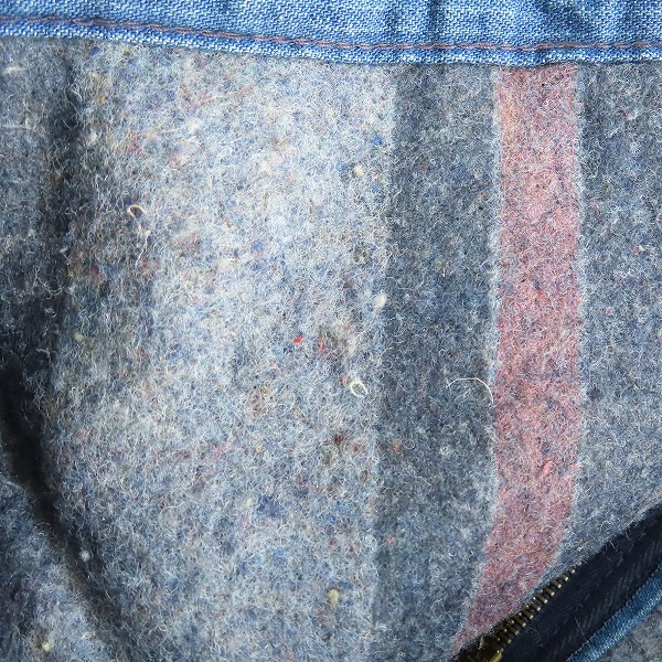 実際に弊社で買取させて頂いたcarhartt/カーハート 襟コーデュロイ ジップアップ デニムジャケット/38の画像 5枚目