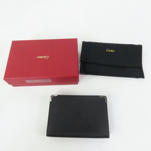 実際に弊社で買取させて頂いたCartier/カルティエ マスト ドゥ カルティエ カードケース CRL3001367の画像 7枚目