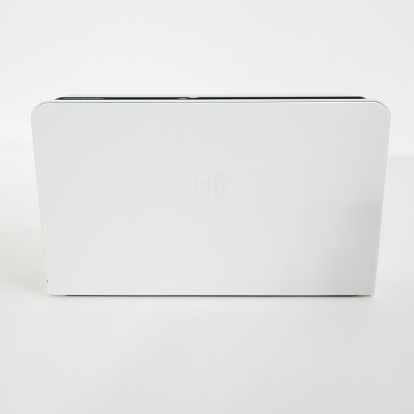 実際に弊社で買取させて頂いた任天堂 Nintendo switch/ニンテンドースイッチ 有機ELモデル用 ドック ホワイト HEG-007/アダプター/HDMIケーブル 付きの画像 1枚目