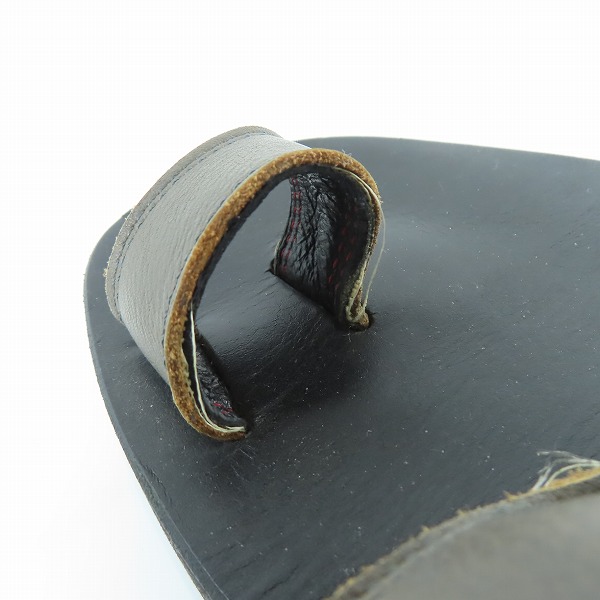 実際に弊社で買取させて頂いたNO ID./ノーアイディー サンダル型 ロングブーツ FK 833208 559F/44の画像 6枚目