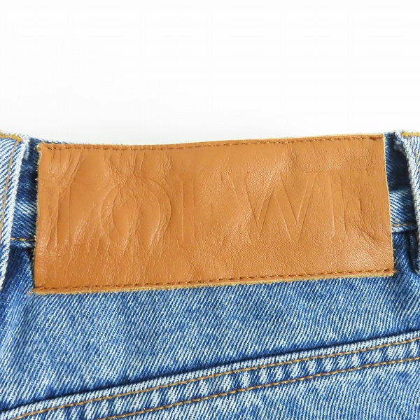 実際に弊社で買取させて頂いたLOEWE/ロエベ ジーンズ ANAGRAM BAGGY/アナグラムバギー H526Y11X65の画像 7枚目