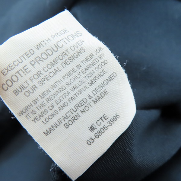 実際に弊社で買取させて頂いたCOOTIE/クーティー 半袖シャツ ブラック Mの画像 4枚目