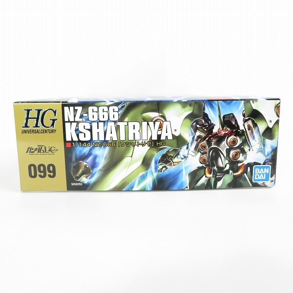 実際に弊社で買取させて頂いた【未組立】BANDAI/バンダイ HG 1/144 機動戦士ガンダムUC NZ-666 クシャトリヤ/ガンプラの画像 4枚目
