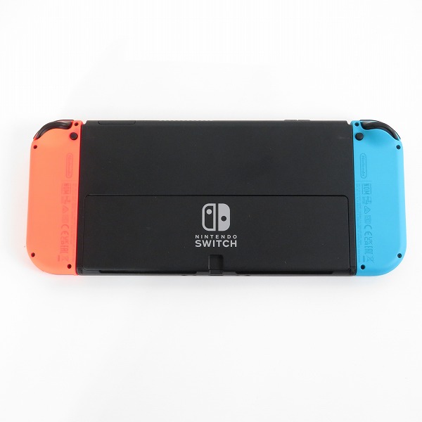 実際に弊社で買取させて頂いた任天堂 Nintendo Switch/ニンテンドースイッチ 有機ELモデル 本体 HEG-001/ホリ グリップコントローラー付き【簡易動作確認済】の画像 2枚目