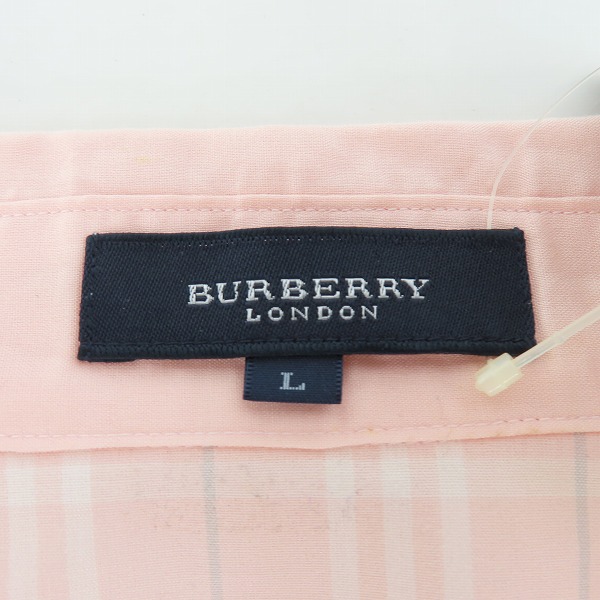 実際に弊社で買取させて頂いた【未使用】BURBERRY/バーバリー チェック柄 パジャマ/Lの画像 2枚目