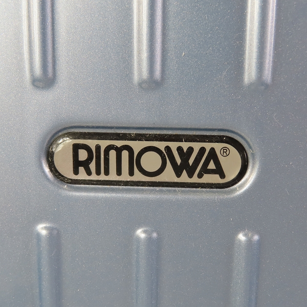 実際に弊社で買取させて頂いたRIMOWA/リモワ SALSA AIR/サルサエアー 4輪マルチホイール キャリーケース アイスブルー 820.53/38Lの画像 4枚目