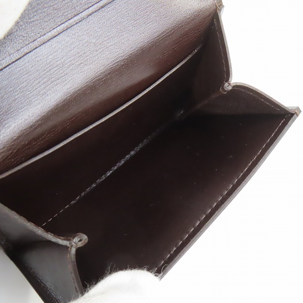 実際に弊社で買取させて頂いた土屋鞄製造所/ツチヤカバン コードバン コインケース/小銭入れの画像 3枚目