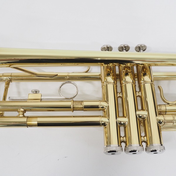 実際に弊社で買取させて頂いたAlison/アリゾン 艾森利 トランペット ゴールド セミハードケース付の画像 7枚目