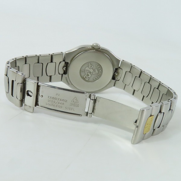 実際に弊社で買取させて頂いたOMEGA/オメガ SEAMASTER/シーマスター ポラリス/デイデイト【動作未確認】の画像 3枚目