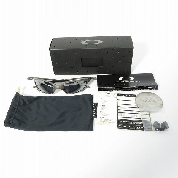 実際に弊社で買取させて頂いたOAKLEY/オークリー JULIET/ジュリエット X-METAL/エックス-メタル サングラス/アイウェア J027710の画像 9枚目