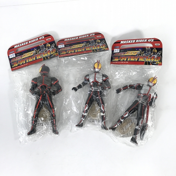 実際に弊社で買取させて頂いた【おまとめ/未開封】BANPRESTO/バンプレスト 仮面ライダー555/ファイズ コレクタブルソフビフィギュアの画像 2枚目
