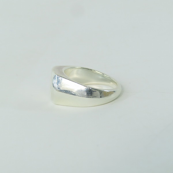 実際に弊社で買取させて頂いたGUCCI/グッチ トレードマーク エングレービング ロゴリング 779162 J8400 8106/12号の画像 2枚目