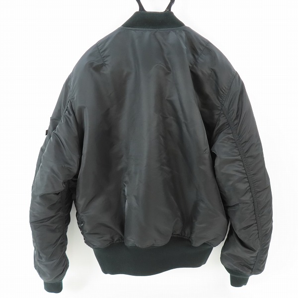 実際に弊社で買取させて頂いたAlpha Industries/アルファ インダストリー リバーシブル フライトジャケット MA-1 IDEALジップ MIL-J-82790J /Lの画像 1枚目