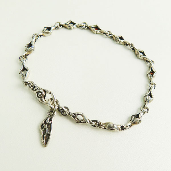 実際に弊社で買取させて頂いたBloody Mary/ブラッディマリー 火の粉 チェーンブレスレット/ガーネット