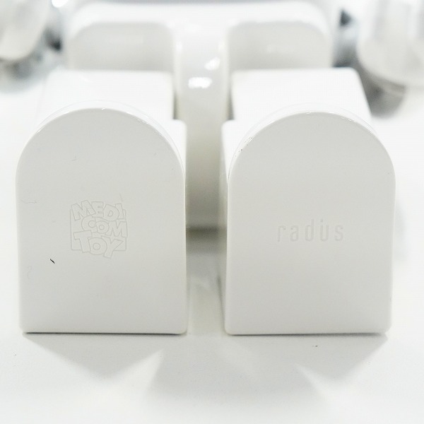 実際に弊社で買取させて頂いたradius/ラディウス MEDICOM TOY/メディコムトイ SP-BBF11 W ホワイト BE@RBRICK/ベアブリック スピーカーシステム 動作未確認の画像 3枚目