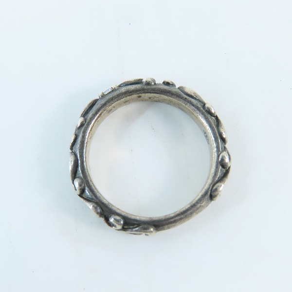 実際に弊社で買取させて頂いたBizarre/ビザール 唐草模様/アラベスク ストーン付 リング 13.5～14号の画像 5枚目