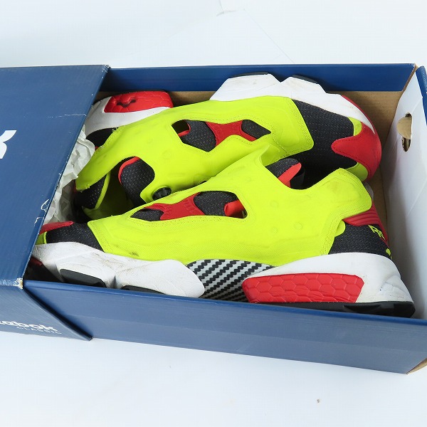 実際に弊社で買取させて頂いたREEBOK/リーボック INSTAPUMP FURY OG インスタポンプフューリー シトロン V47514/27.5の画像 8枚目