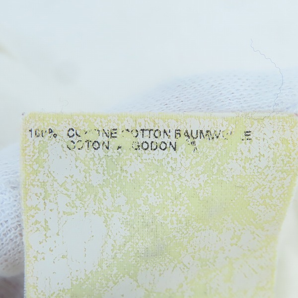 実際に弊社で買取させて頂いたMARC JACOBS/マークジェイコブス キスマークプリント Tシャツ XSの画像 4枚目