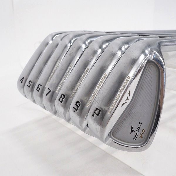 実際に弊社で買取させて頂いたブリヂストン TOURSTAGE/ツアーステージ ViQ PREMIUM FORGED アイアン #4～9,Pw 7本セット N.S.PRO 950GH FLEX:R