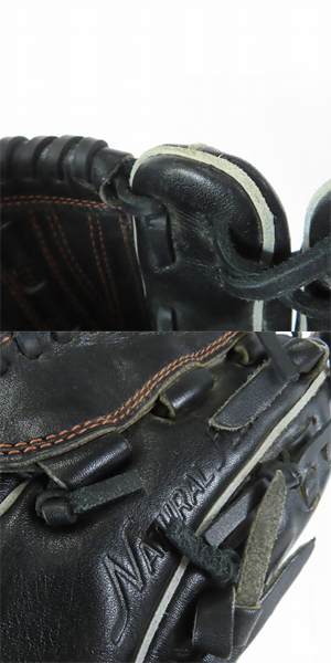 実際に弊社で買取させて頂いたHI GOLD/ハイゴールド NATURAL FLEX 己極 軟式 投手 右投げ用 グローブ OKG-6331の画像 9枚目