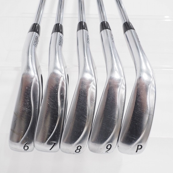 実際に弊社で買取させて頂いたTitleist/タイトリスト VG3 FORGED TYPE-E フォージド アイアン #6～9,Pw 5本セット N.S.PRO 950GH FLEX:Rの画像 1枚目
