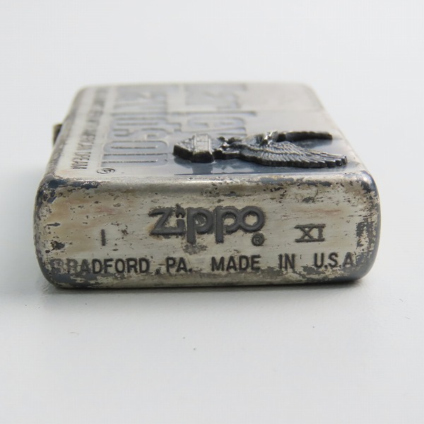 実際に弊社で買取させて頂いたZIPPO/ジッポー HARLEY-DAVIDSON/ハーレーダビッドソン イーグルメタル貼り/1995年製の画像 3枚目