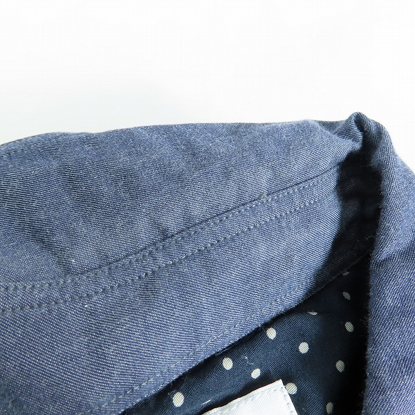 実際に弊社で買取させて頂いたPaulSmith/ポールスミス スパンコール装飾 ウェスタンシャツ Sの画像 6枚目