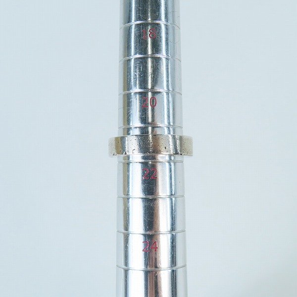 実際に弊社で買取させて頂いたCHROME HEARTS/クロムハーツ 6mm スペーサーリング プレーン  21.5号の画像 8枚目