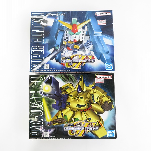 実際に弊社で買取させて頂いた【未組立】BANDAI/バンダイ Gジェネレーション-F SDガンダム BB戦士 スーパーガンダム/ジ・オ 2点セット/ガンプラ