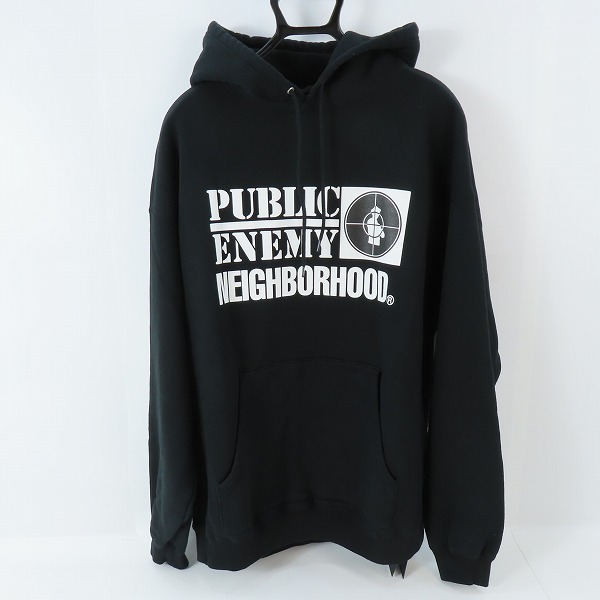 実際に弊社で買取させて頂いた【未使用】NEIGHBORHOOD /ネイバーフッド 23AW NH X PUBLIC ENEMY.SWEATPARKA LS 232UWNH-CSM01/XL