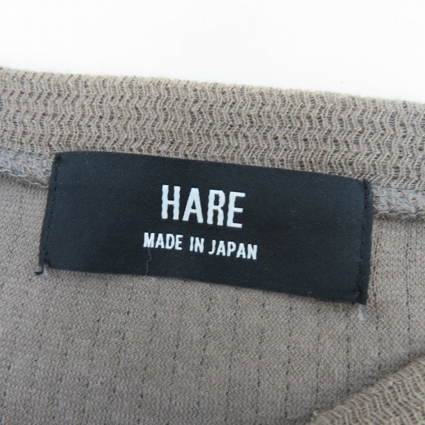 実際に弊社で買取させて頂いたHARE/ハレ ノースリーブ プルオーバー HA020564SZ Fの画像 2枚目