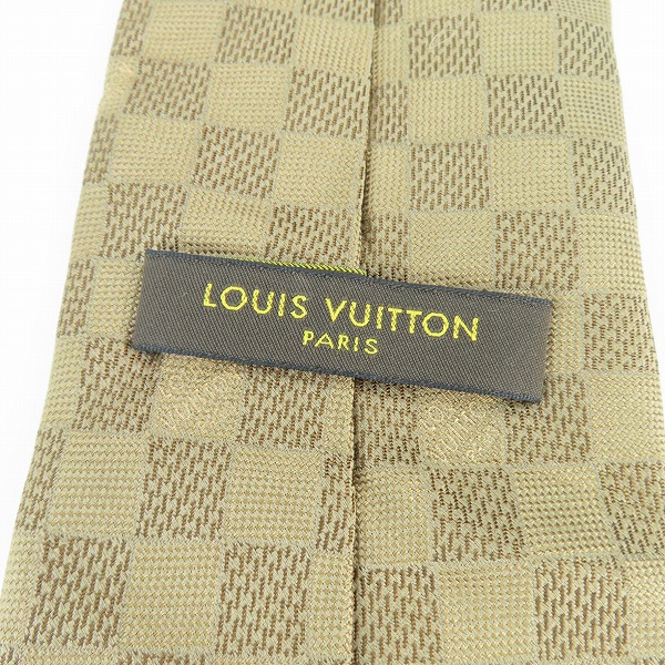 実際に弊社で買取させて頂いたLOUIS VUITTON/ルイヴィトン ダミエ ネクタイの画像 4枚目