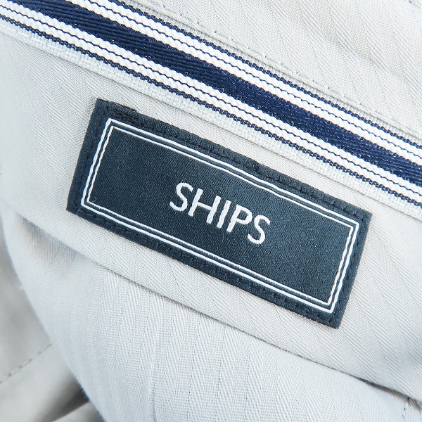 実際に弊社で買取させて頂いた【未使用】SHIPS/シップス ウール スラックスパンツ ネイビー 113-14-0937-7850 /50の画像 2枚目
