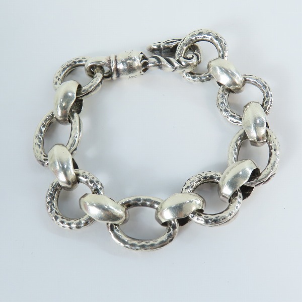 実際に弊社で買取させて頂いたLeonard Kamhout/レナードカムホート スワンフック ブレスレットの画像 4枚目