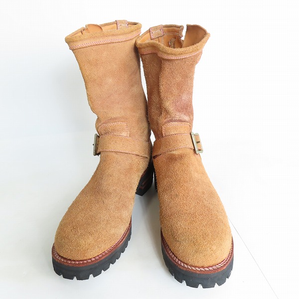 実際に弊社で買取させて頂いたBACKLASH/バックラッシュ スエード エンジニアブーツ/26