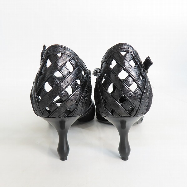 実際に弊社で買取させて頂いたBOTTEGA VENETA/ボッテガヴェネタ 異素材切替 パンプス スエード×レザー 36の画像 1枚目