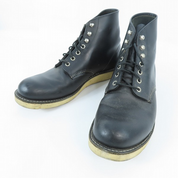 実際に弊社で買取させて頂いたREDWING/レッドウィング 刺繍羽タグ ブーツ 8165/10D