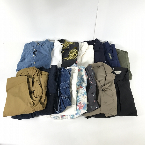 実際に弊社で買取させて頂いた【おまとめ】シップス/アーバンリサーチ/チャムス 他 長袖シャツ/デニムシャツ/半袖シャツ 等