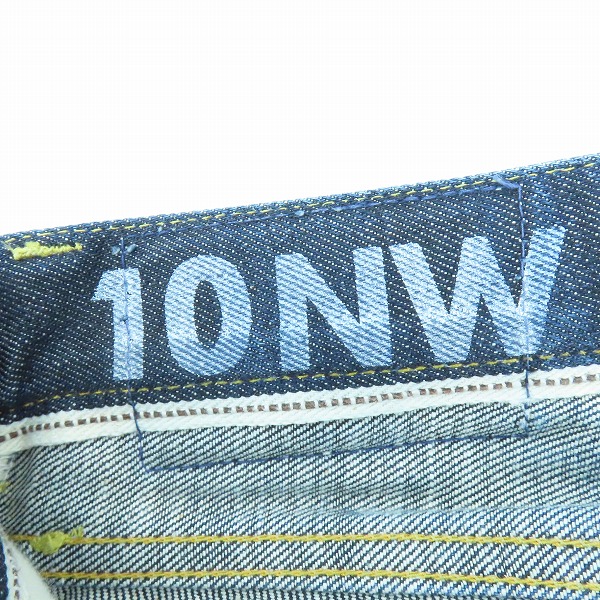 実際に弊社で買取させて頂いたVISVIM/ビズビム 16SS SOCIAL SCULPTURE 10NW/ソーシャルスカルプチャー デニムパンツ ジーンズ 0116105005012/30×28の画像 5枚目