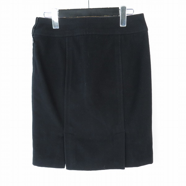 実際に弊社で買取させて頂いたBURBERRY BLUE LABEL/バーバリーブルーレーベル カシミヤ混 スカート FXF48-769-09/38の画像 1枚目