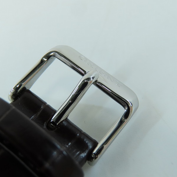 実際に弊社で買取させて頂いた ORIENT/オリエント 自動巻き スモセコ 裏スケ 白文字盤 SS F622-UAA0の画像 5枚目