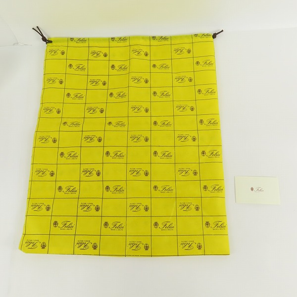 実際に弊社で買取させて頂いたFelisi/フェリージ 04-35 レザー×キャンバス ミニショルダーバッグの画像 7枚目