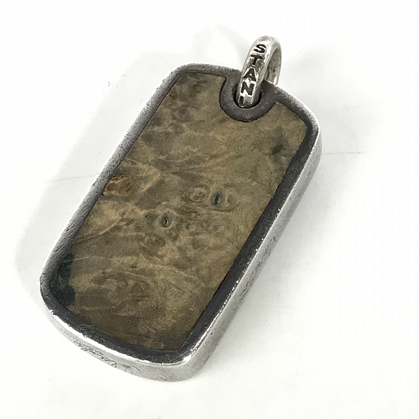 実際に弊社で買取させて頂いたSTANLEY GUESS/スタンリーゲス 2サイド ウッドドッグタグ/ペンダント